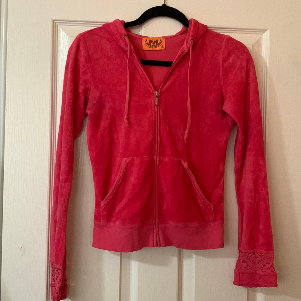 Juicy couture sweatsuit top